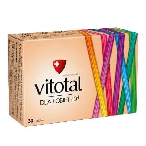 VITOTAL pentru femei 40+, 30 comprimate AFLOFARM — preț și oferte