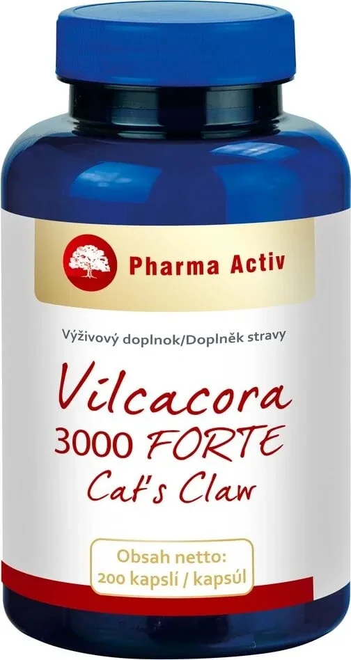 Pharma Activ Vilcacora 3000 FORTE Cat´s Claw 1×200 cps, supliment alimentar — preț și oferte
