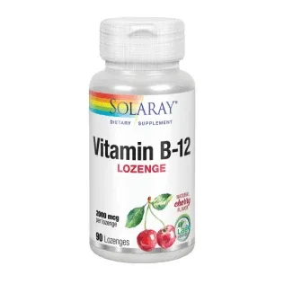 Solaray Vitamina B12 2000 mcg - 90 comprimate sublinguale — preț și oferte