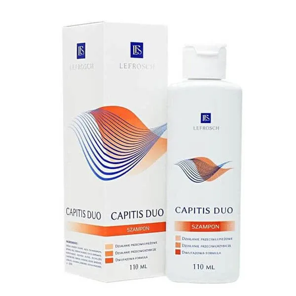 Lefrosch Capitis Duo, șampon anti-mătreață și antifungic, 110 ml — preț și oferte