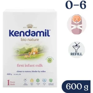 Kendamil BIO Nature 1 lapte praf pentru sugari pentru bebeluși de la naștere, 600 g
