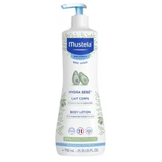 Mustela Hydra Bebe Lapte de corp pentru copii 750ml — preț și oferte
