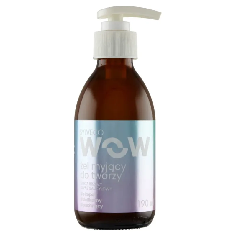 Sylveco WOW, Gel de curățare facială, 190 ml — preț și oferte