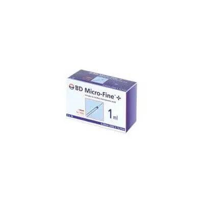 Becton Dickinson seringă de insulină 1 ml 100 ui ac 29 gauge 30 bucăți — preț și oferte