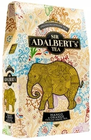 Adalbert's Mango & Orange White Leaf Tea 80g — preț și oferte