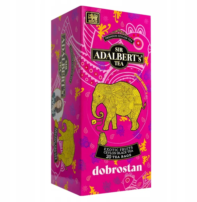 ADALBERT'S Emotions Wellbeing Exotic Fruits Black Tea 20 ... — preț și oferte