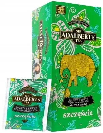 ADALBERT'S Emoții Green Fruits Happiness Tea 20 x 2 g — preț și oferte