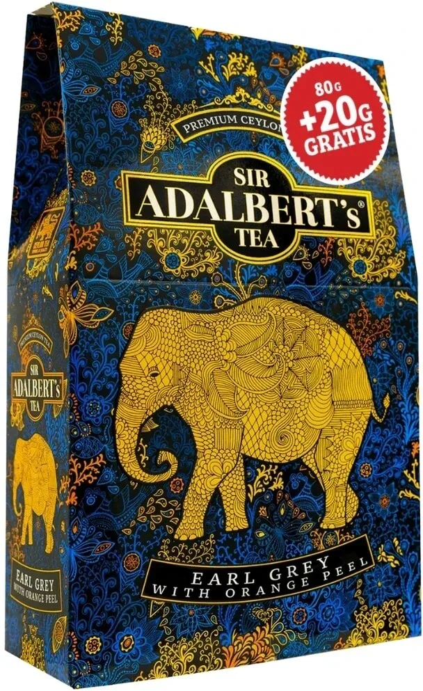 ADALBERT'S Earl Grey ceai negru cu coajă adăugată ... — preț și oferte