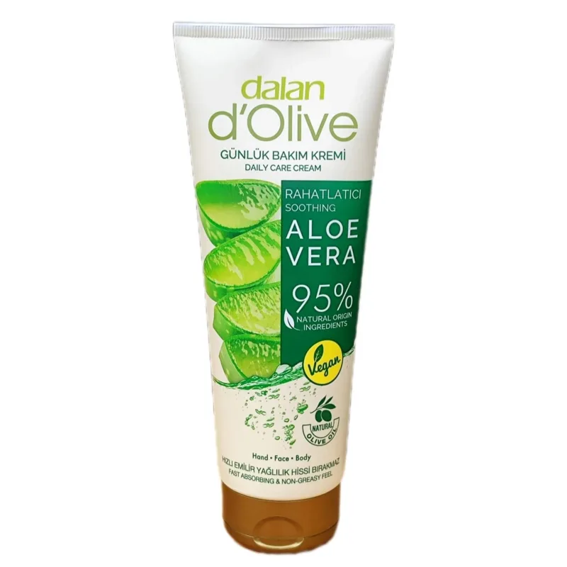 Dalan D'Olive Cremă calmantă pentru mâini, față și corp Aloe ... — preț și oferte