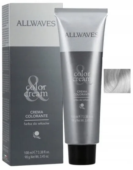 ALLWAVES Tonizator pentru culoarea părului T1 Ash Platinum 100 ml — preț și oferte