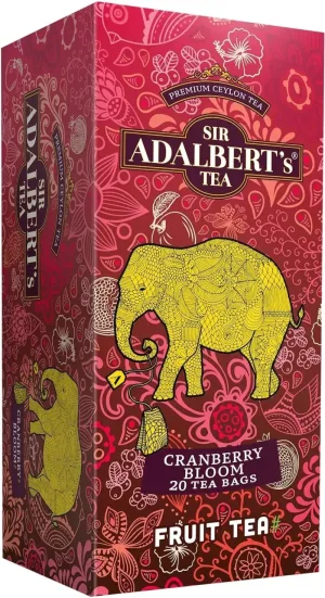 ADALBERT'S Cranberry bloom ceai de fructe cu aromă de merișor ...