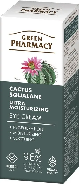 Green Pharmacy Cremă de ochi cactus, squalane 15 ml — preț și oferte