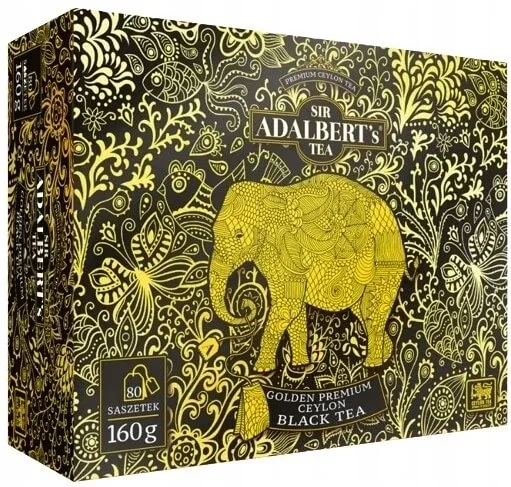 ADALBERT'S Golden Prmium Black Tea 80 x 2 g — preț și oferte