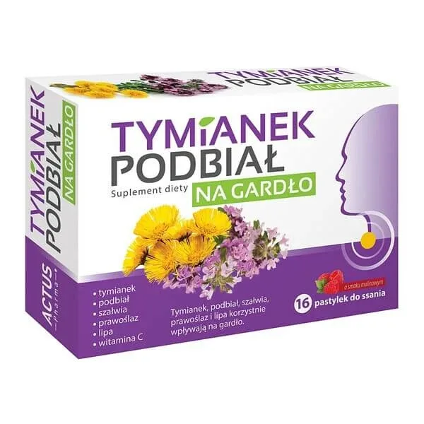 Thyme Colts, pastiluțe, aromă de zmeură, 16 buc. — preț și oferte
