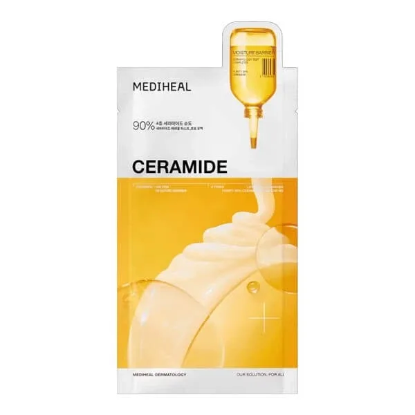 Mediheal Ceramide Essential Mask, mască de foi hidratantă și revitalizantă cu ceramide, 24 ml — preț și oferte
