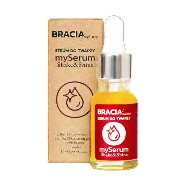Soap Brothers, Vitamina C ser vascular pentru piele, Shake &amp; Shine, 15ml — preț și oferte