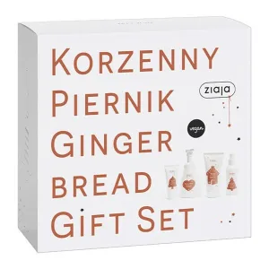 Set, Ziaja Korzenny Piernik, spumă de spălat, 250 ml + ceață de corp, 100 ml + gel de duș, 160 ml + cremă de mâini, 50 ml