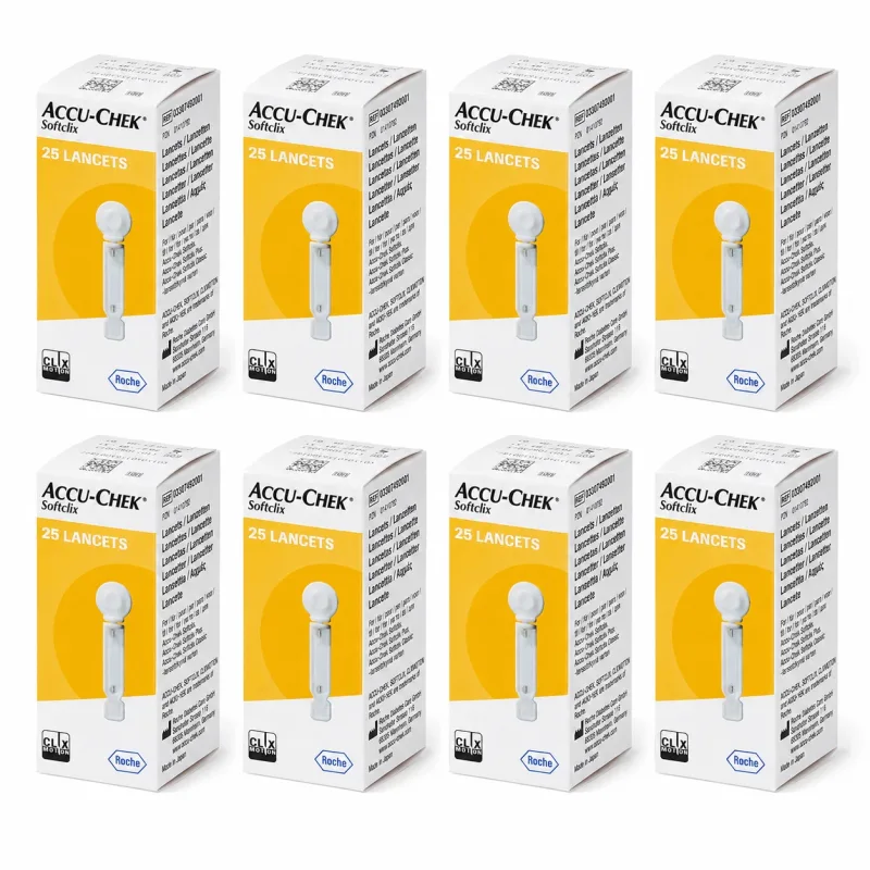 Ace sterile Softclix Accu Chek, 8x25 bucati, Roche — preț și oferte