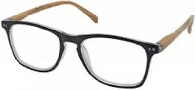 EYELEAD Reading-Presbyopia Ochelari negru cu braț din lemn roșu E211 +2.00 — preț și oferte