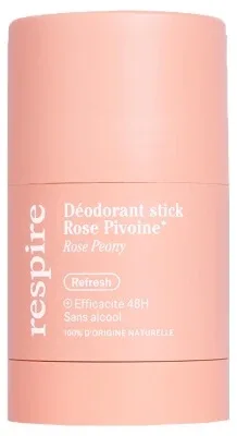 Respire Deodorant Stick Trandafir și Bujor, organic, 50 g — preț și oferte