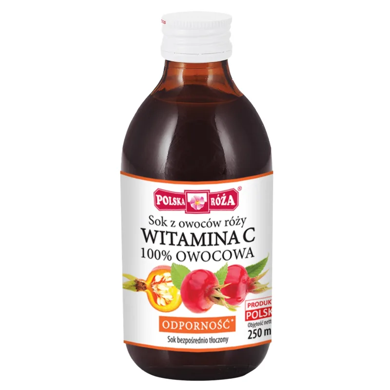 Polska Róża Vitamina C 100% suc de fructe, suc de măceșe, 250 ml — preț și oferte