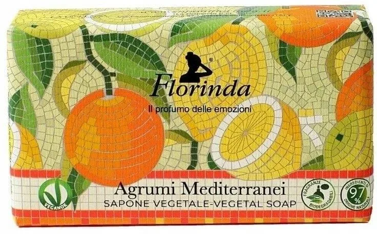 FLORINDA Natural Italian Mosaic Citrus Sapun 200 g — preț și oferte