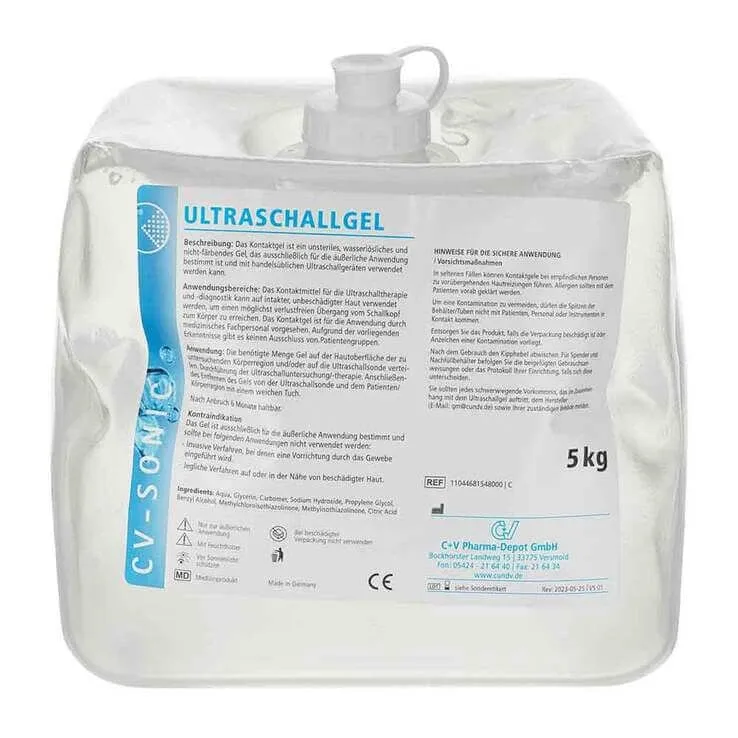 Gel pentru ecografie Cubitainer, 5 kg de gel — preț și oferte