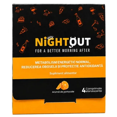 Nightout, 4 comprimate efervescente, Fast&Up — preț și oferte