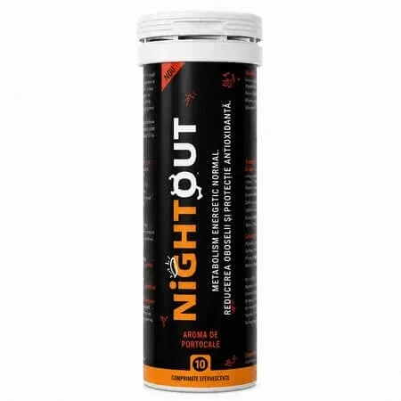 Nightout, 10 comprimate efervescente, Fast&Up — preț și oferte