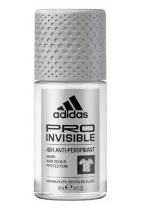 Adidas Men Pro Invisible Antiperspirant în roll-on, 50 ml