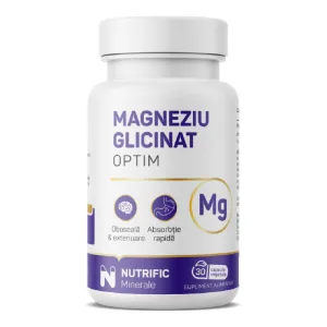 Magneziu glicinat Optim, 30 capsule, Nutrific