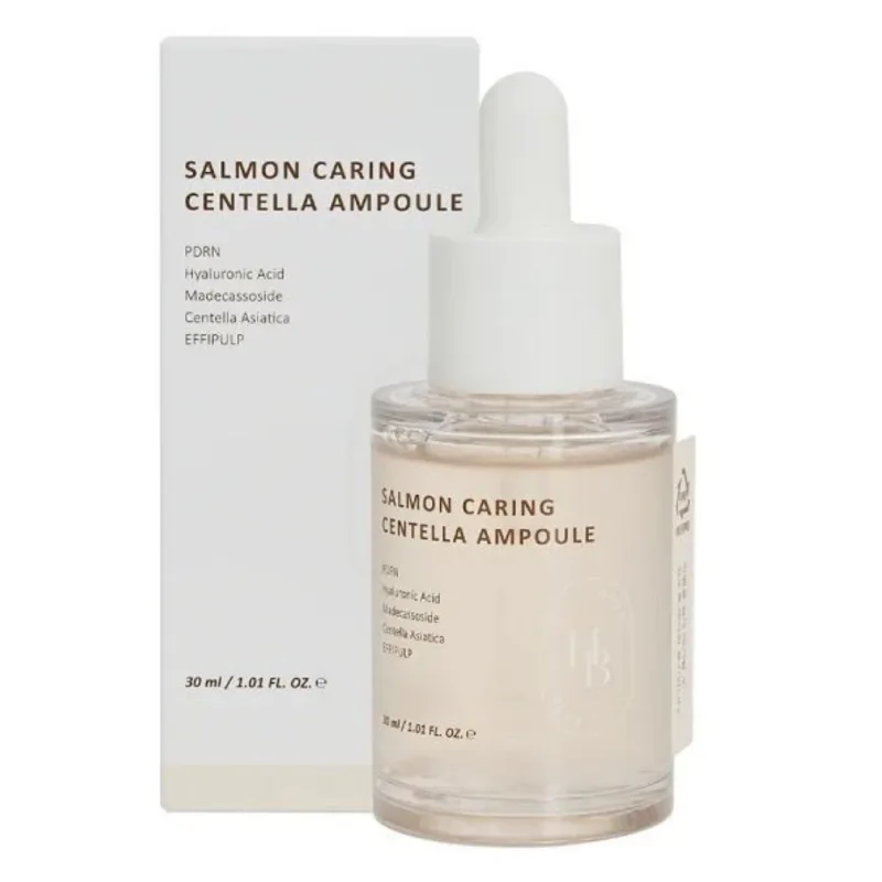 Ser pentru ten PDRN Salmon Caring Centella, 30 ml, Heveblue — preț și oferte