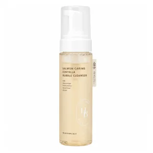 Spuma pentru curatarea tenului PDRN Salmon Caring Centella, 200 ml, Heveblue