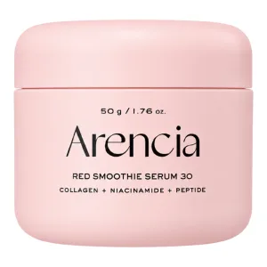 Serum tip gel pentru fermitate cu colagen si niacinamide Red Smoothie Serum 30, 50 g, Arencia