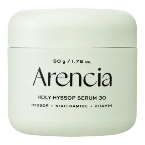Serum tip gel pentru luminozitate si uniformizare, Holy Hyssop Serum 30, 50 g, Arencia