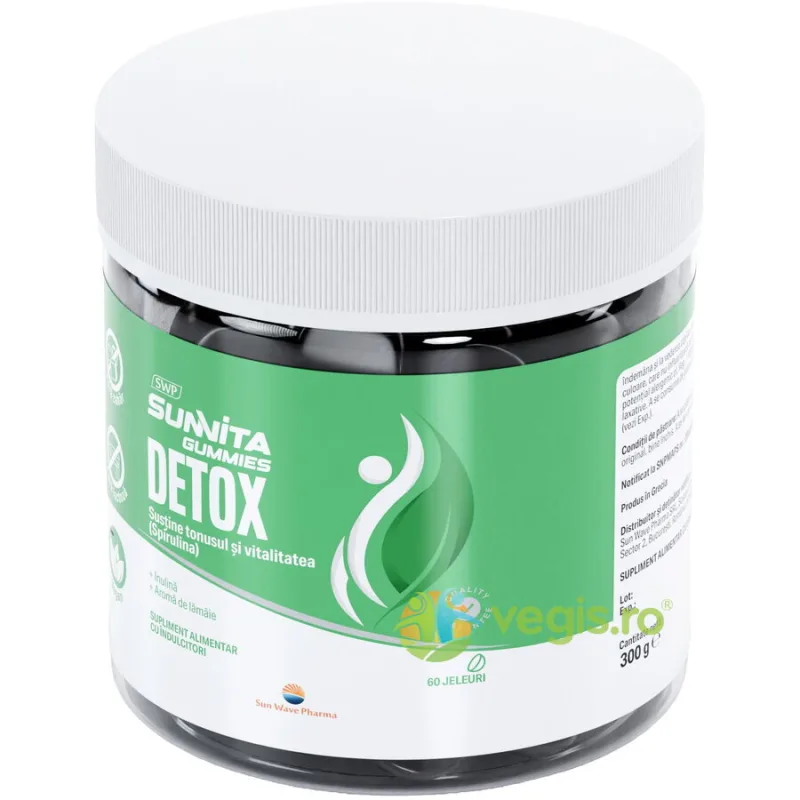 Jeleuri Detox Sunvita 60buc SUN WAVE PHARMA — preț și oferte