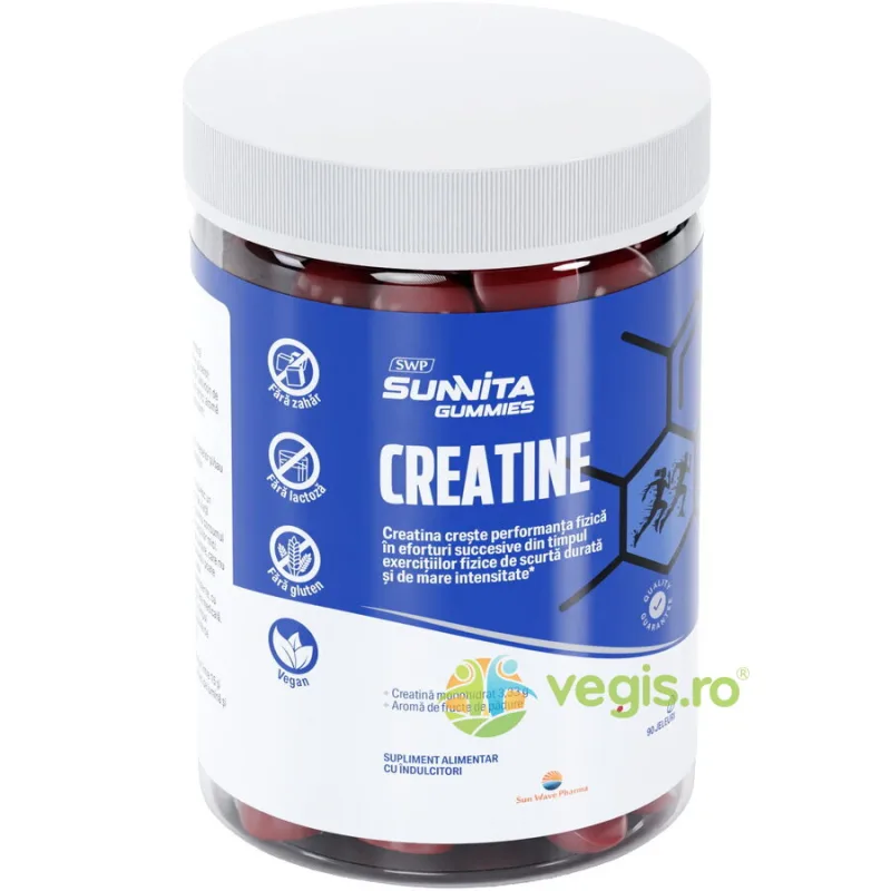 Jeleuri cu Creatina Sunvita 90buc SUN WAVE PHARMA — preț și oferte