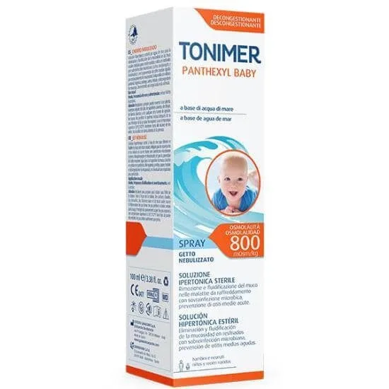 TONIMER Panthexyl Baby Spray Soluție hipertonică cu apă de mare, 100ml — preț și oferte
