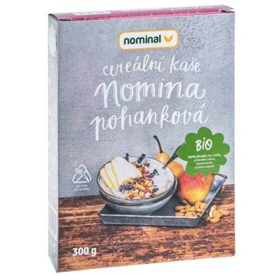 Porridge bio fara gluten din hrisca Nomina, 300 g, Nominal — preț și oferte