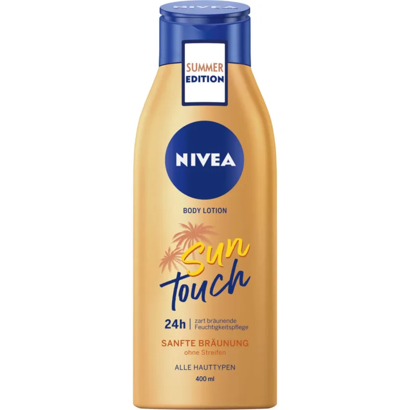 Nivea Sun Touch, Loțiune de corp bronzantă, 400 ml — preț și oferte