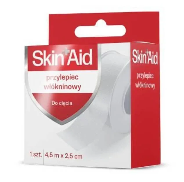 Skin Aid Adeziv nețesut 4,5 m x 2,5 cm, 1 buc Rodzina Zdrowia — preț și oferte