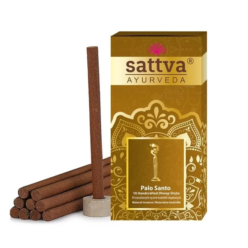 Sticksuri de tămâie Sattva Sticksuri de tămâie Palo Santo, 10 bucăți Sattva Ayurveda — preț și oferte