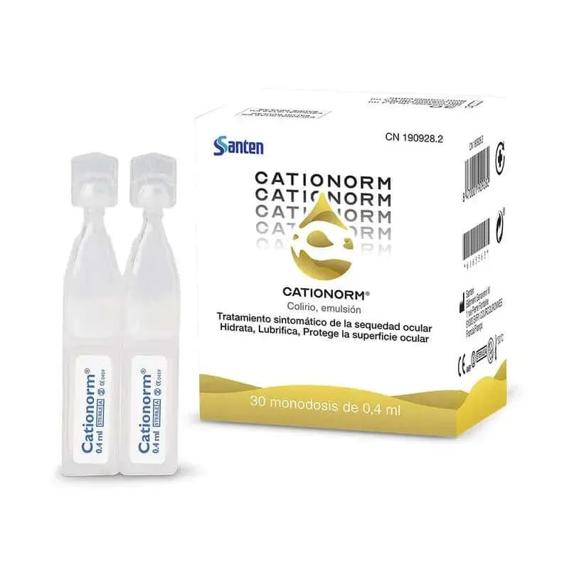 Cationorm Emulsie picături oftalmologice 30x0,4ml — preț și oferte