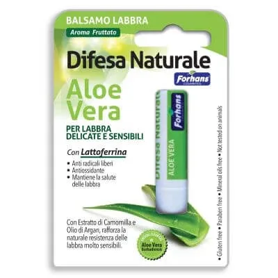 Balsam de buze cu aloe vera pentru apărare naturală Forhans — preț și oferte