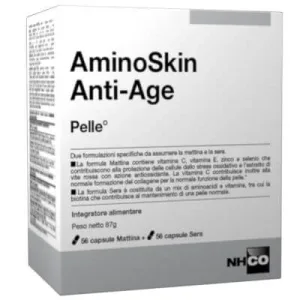 Nhco aminoskin anti-îmbătrânire sticlă 56 capsule + 56 capsule