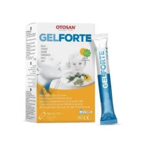 Otosan throat gel forte 14 stick pack 10 ml