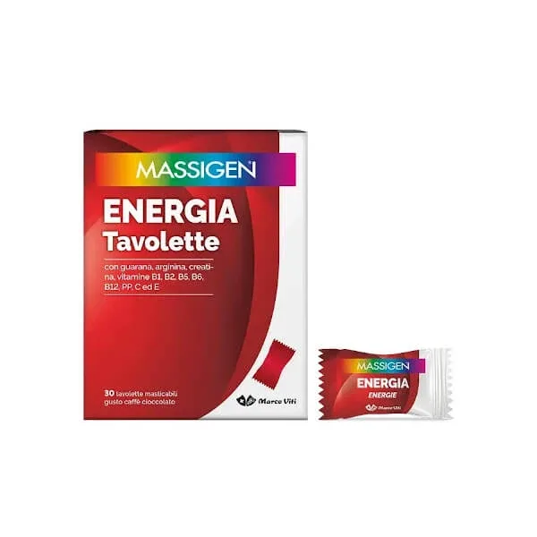 Massigen Energy 30 de tablete masticabile — preț și oferte