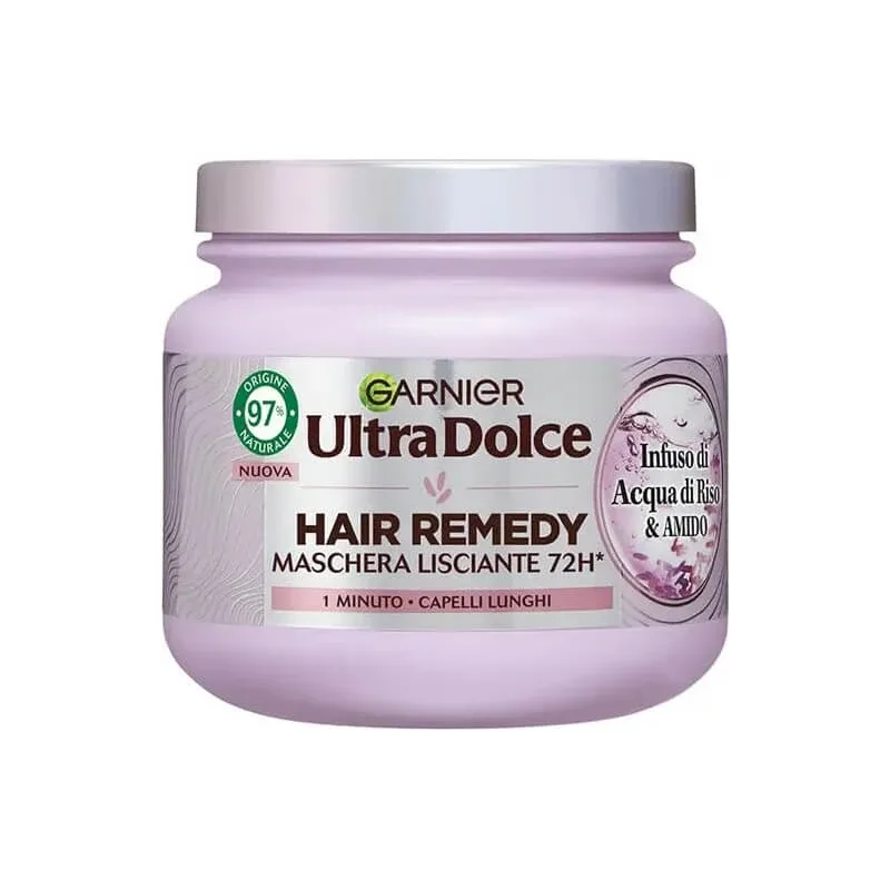 Garnier Ultra Delicate Apă de orez &amp; amidon - mască de netezire 340 ml — preț și oferte