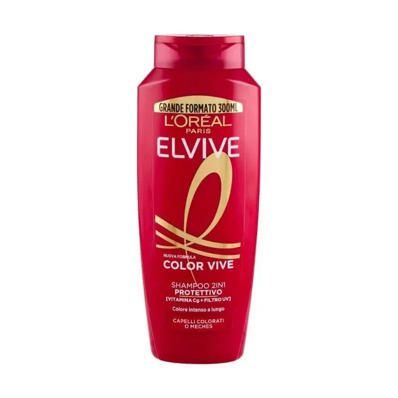 Elvive Color vive - șampon protector 2 în 1 pentru păr vopsit sau cu șuvițe, 300 ml — preț și oferte