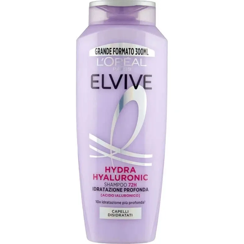 Elvive Hydra hyaluronic – șampon hidratant cu acid hialuronic, 300 ml — preț și oferte